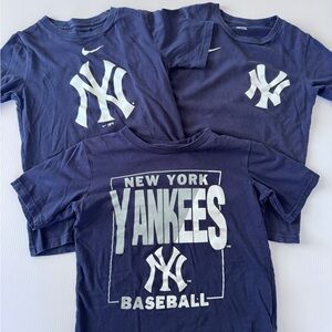 3 Nike Kids New York Yankees Navy Blue T-Shirt
